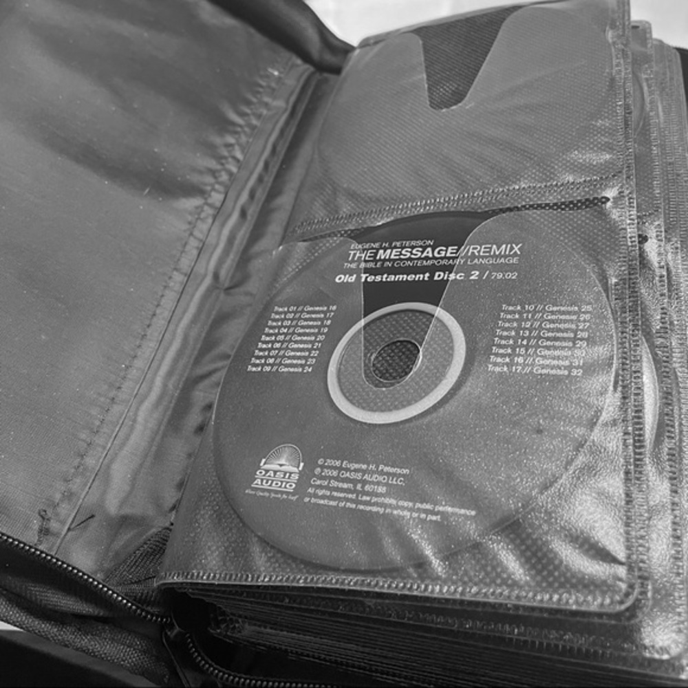 The Message AudioBible Audiobook Bible Modern CD Set